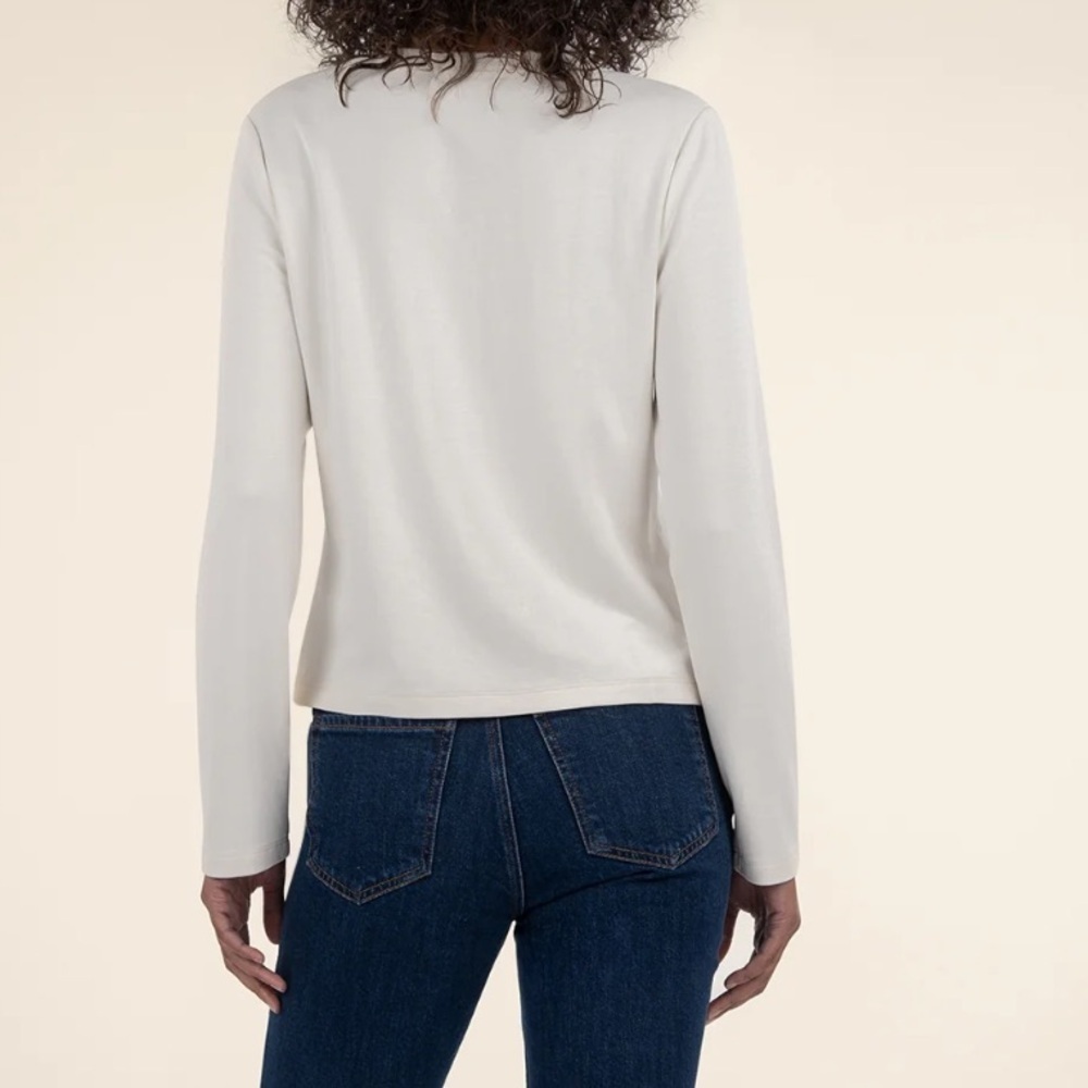 Kit from the Kloth Darla Henley top sz M - Picture 3 of 9